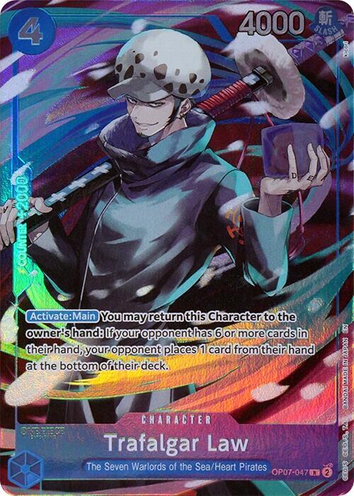 Trafalgar Law (Seven Warlords of the Sea Binder Set) , Promo OP07-047 6
