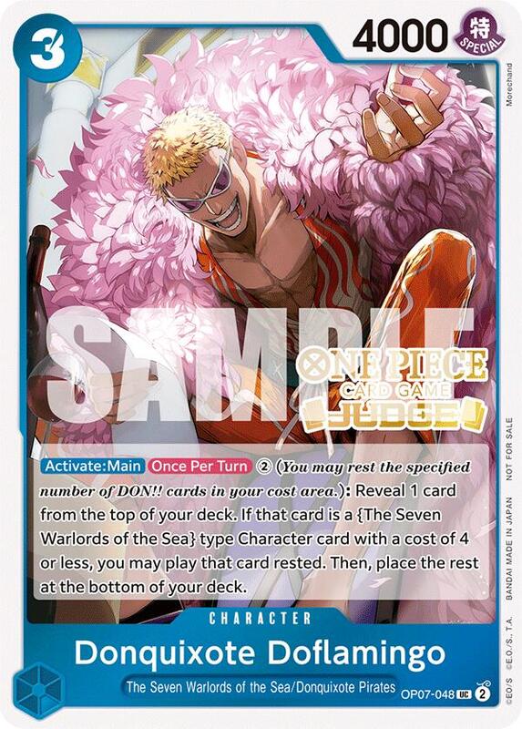 Donquixote Doflamingo (Judge Pack Vol. 5) , Promo OP07-048 1