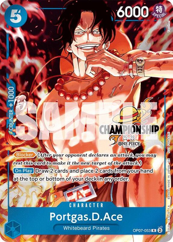Portgas.D.Ace (CS 25-26 Celebration Pack) , Promo OP07-053 1