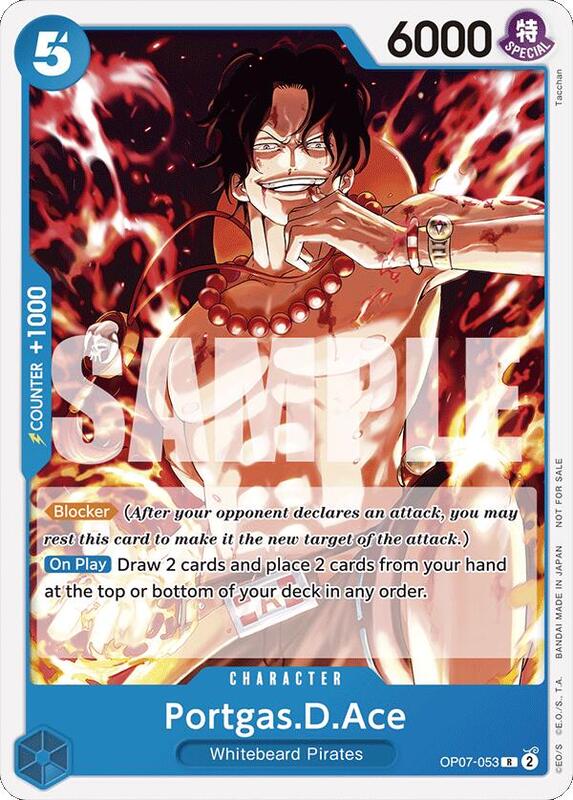 Portgas.D.Ace (Tournament Pack 2024 Oct.-Dec.) , Promo OP07-053 2