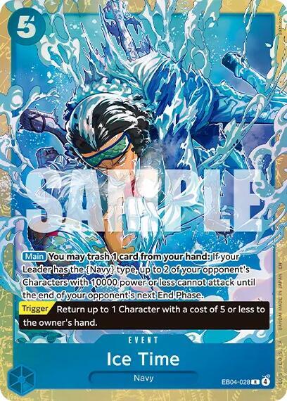 Ice Time (Premium Card Collection -Best Selection Vol. 6-) , Promo EB04-028 1