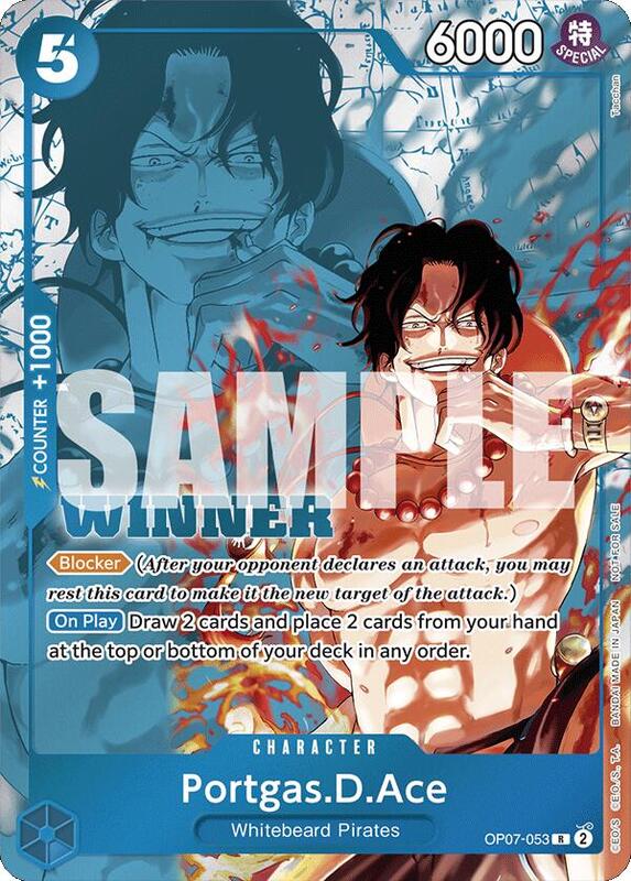 Portgas.D.Ace (Winner Pack 2024 Oct.-Dec.) , Promo OP07-053 3