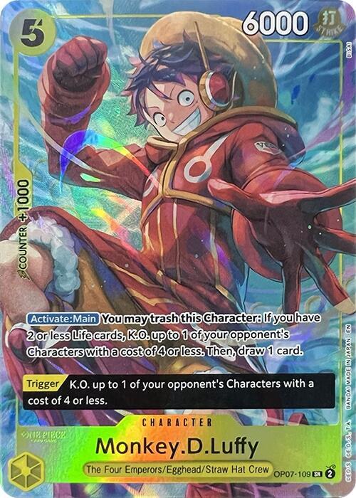 Monkey.D.Luffy (Illustration Box Vol.3) , Promo OP07-109 1