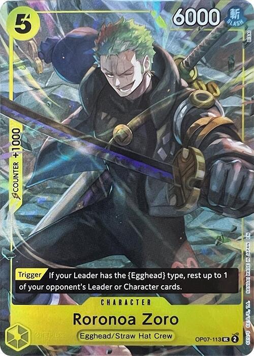Roronoa Zoro (Illustration Box Vol.3) , Promo OP07-113 3