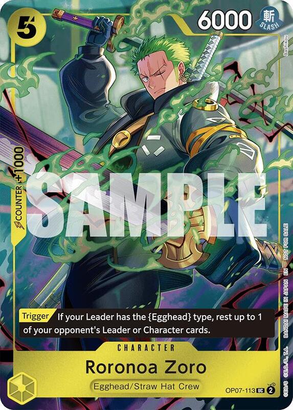 Roronoa Zoro (One Piece Day Dallas 2025) , Promo OP07-113 4