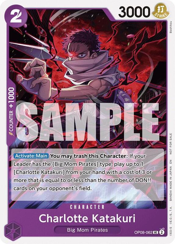 Charlotte Katakuri (Tournament Pack 2025 Vol. 3) , Promo OP08-062 1