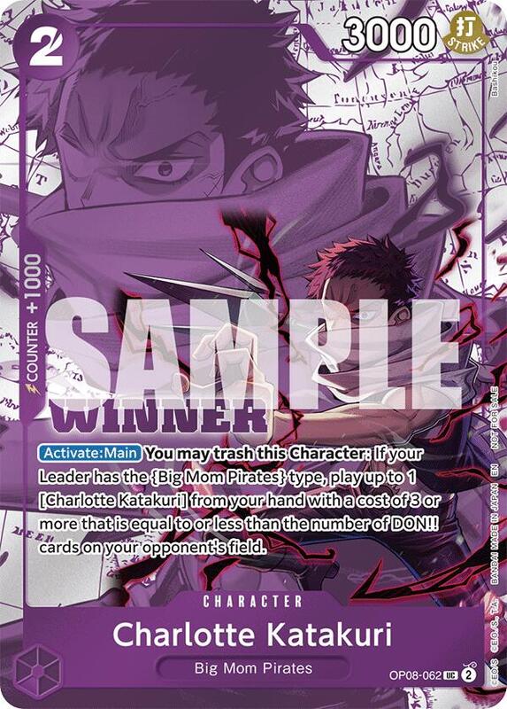Charlotte Katakuri (Winner Pack 2025 Vol. 3) , Promo OP08-062 2