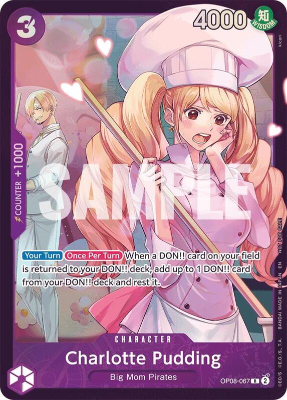 Charlotte Pudding (Store Treasure Cup 2025) , Promo OP08-067 1