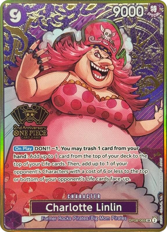 Charlotte Linlin (One Piece Japanese Version 2nd Anniversary Set) , Promo OP08-069 1
