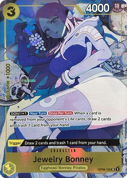 Jewelry Bonney (Illustration Box EX) , Promo OP08-105 1