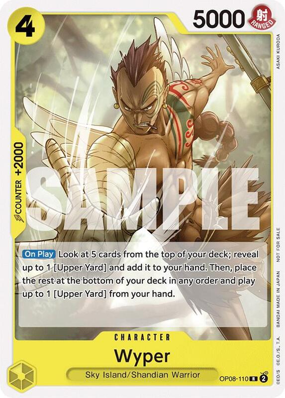 Wyper (Tournament Pack 2025 Vol. 2) , Promo OP08-110 2