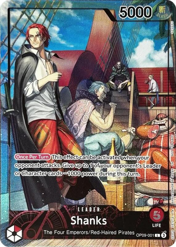 Shanks (2025 PSA Magazine Promo) , Promo OP09-001 1