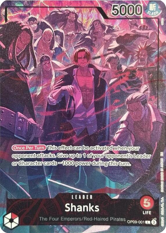 Shanks (English Version 2nd Anniversary Set) , Promo OP09-001 2