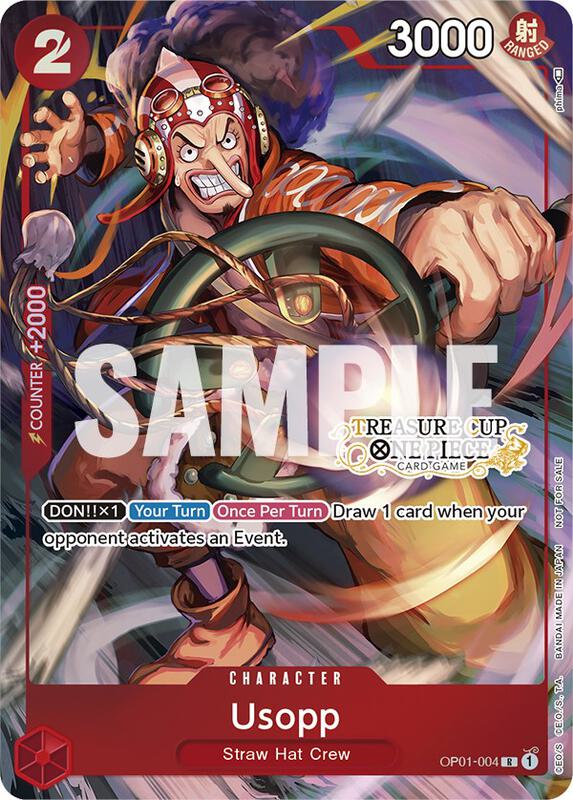 Usopp - OP01-004 (Treasure Cup) , Promo OP01-004 4