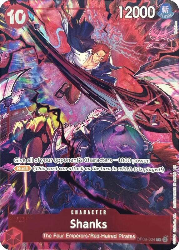 Shanks (004) (English Version 2nd Anniversary Set) , Promo OP09-004 1