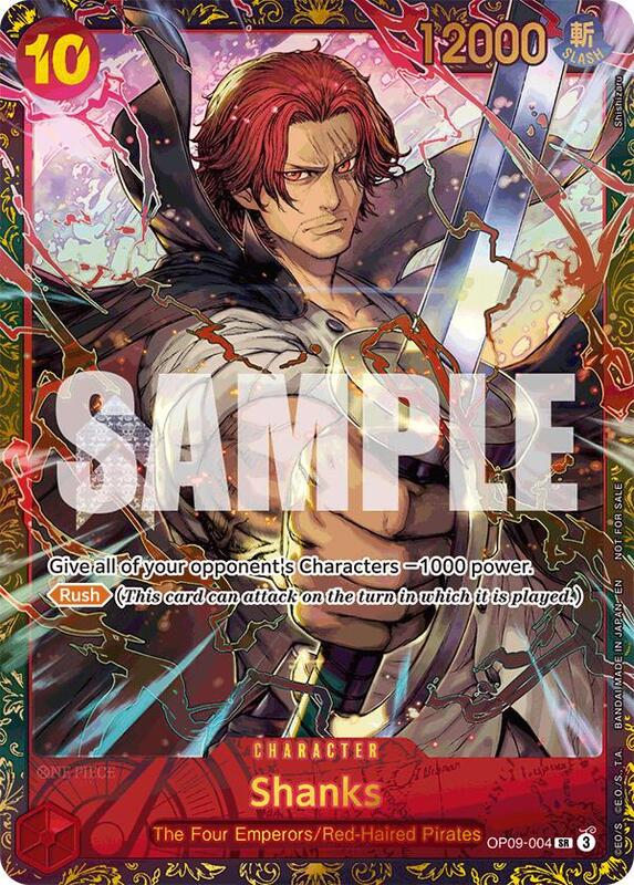 Shanks (Championship 25-26 Offline Regionals Season 2) , Promo OP09-004 2