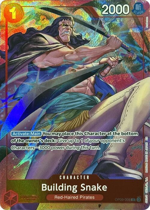 Building Snake (Premium Card Collection -Best Selection Vol. 4-) , Promo OP09-008 1