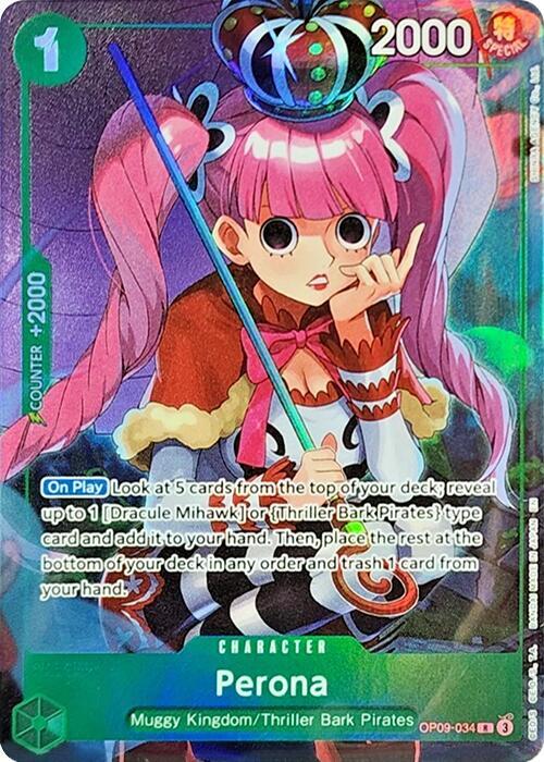 Perona (Illustration Box Vol.4) , Promo OP09-034 1