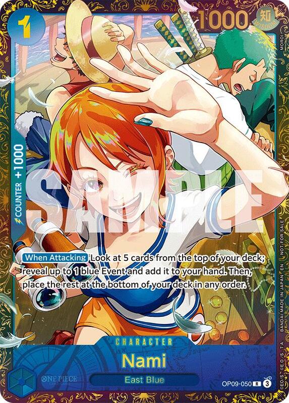 Nami (Championship 25-26 Regionals Season 1) , Promo OP09-050 1