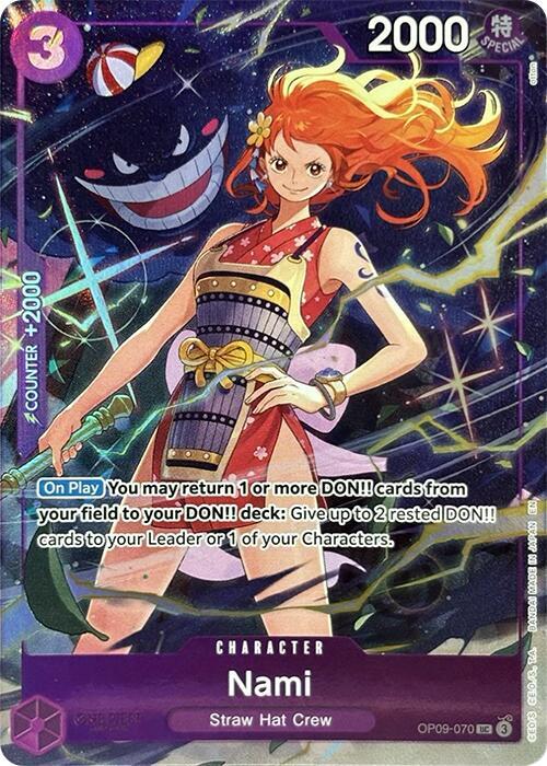 Nami (Premium Card Collection -Best Selection Vol. 4-) , Promo OP09-070 1