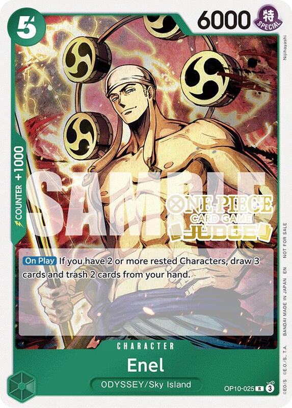 Enel (Judge Pack Vol. 6) , Promo OP10-025 1