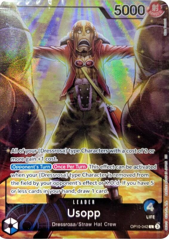 Usopp (Official Playmat -Limited Edition Vol. 3-) , Promo OP10-042 1