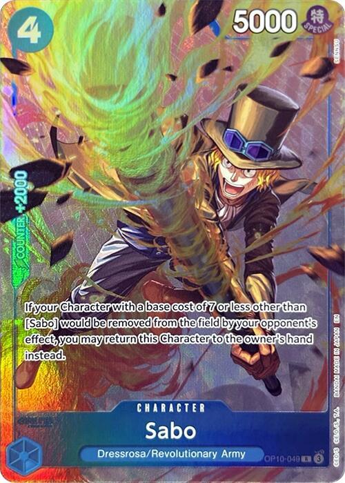 Sabo (Premium Card Collection -Best Selection Vol. 4-) , Promo OP10-049 1