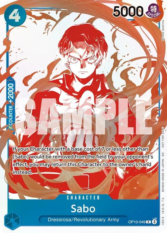 Sabo - OP10-049 (3rd Anniversary Treasure Campaign Pack) , Promo OP10-049 2