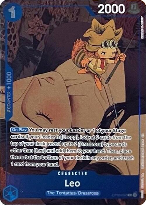 Leo (Premium Card Collection -6 assort vol.1-) , Promo OP10-057 2