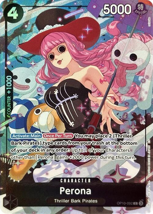 Perona (Premium Card Collection -Best Selection Vol. 4-) , Promo OP10-092 1