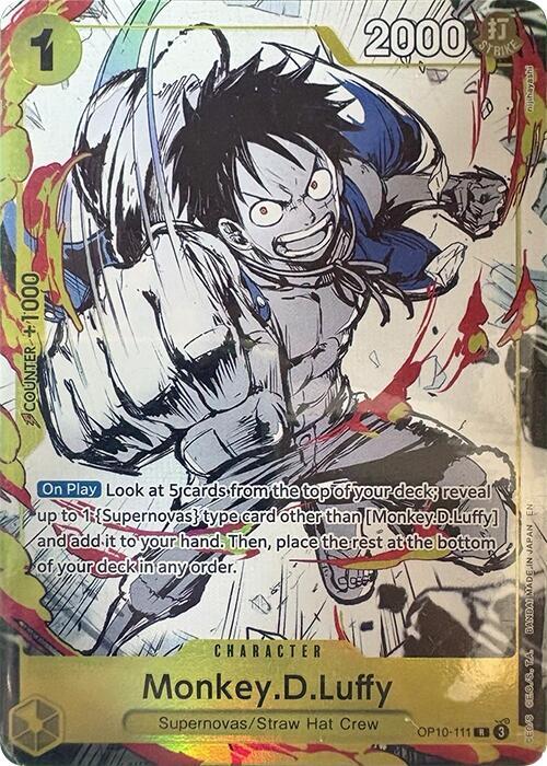 Monkey.D.Luffy (Premium Card Collection -6 assort vol.1-) , Promo OP10-111 2