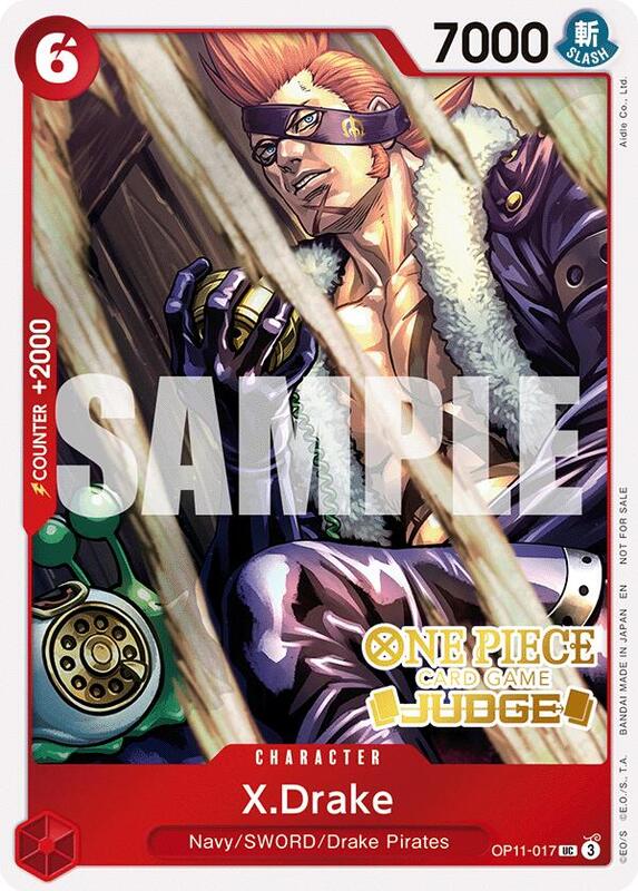 X.Drake (Judge Pack Vol. 7) , Promo OP11-017 1