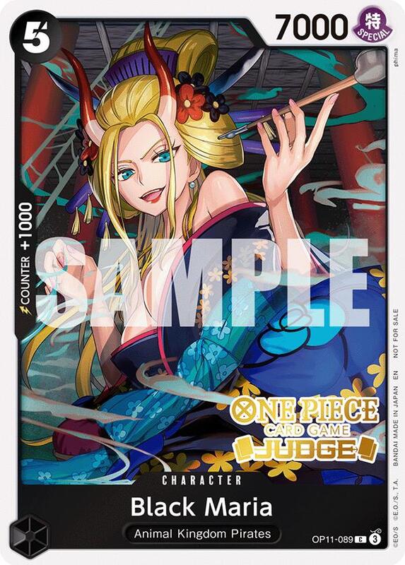 Black Maria (Judge Pack Vol. 7) , Promo OP11-089 1