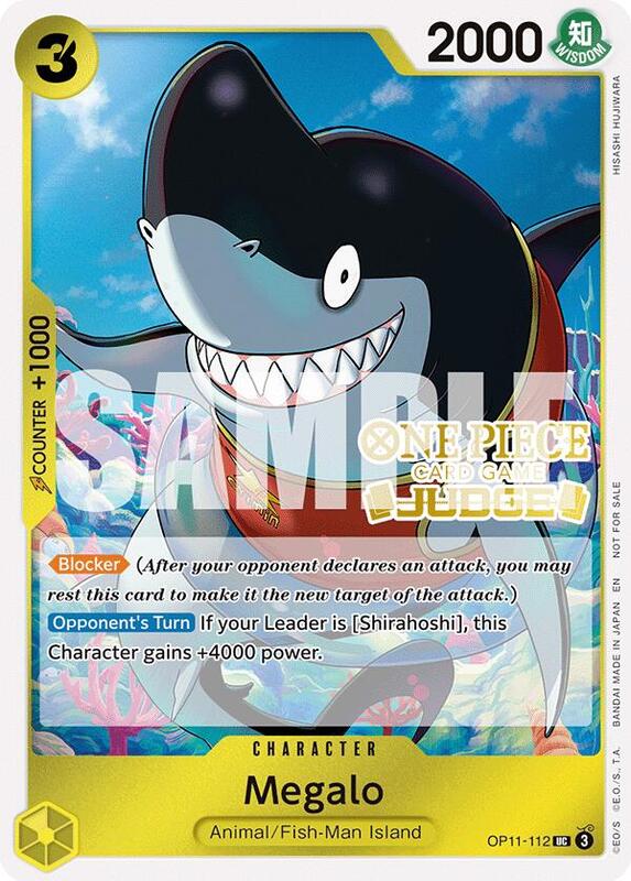Megalo (Judge Pack Vol. 7) , Promo OP11-112 1