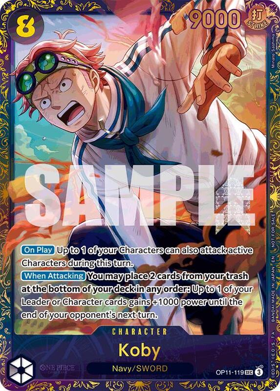 Koby (Treasure Cup August 2025) , Promo OP11-119 1