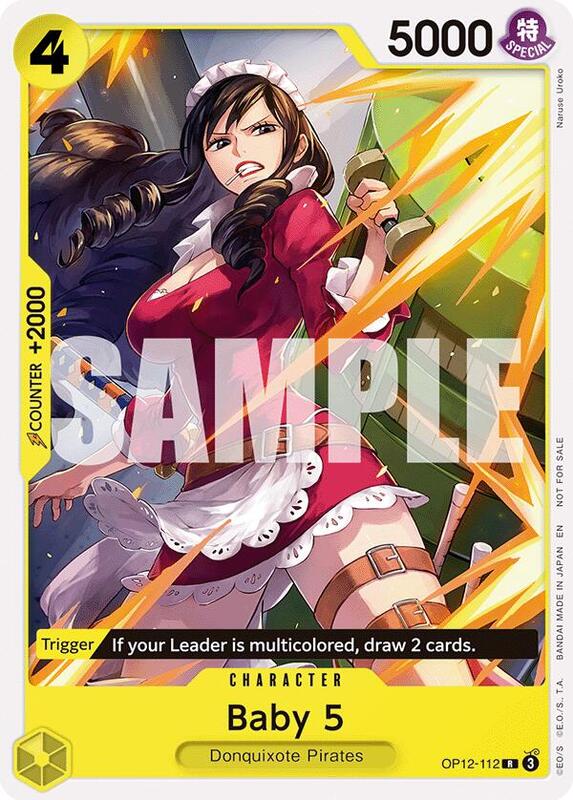 Baby 5 (Tournament Pack 2026 Vol. 1) , Promo OP12-112 2