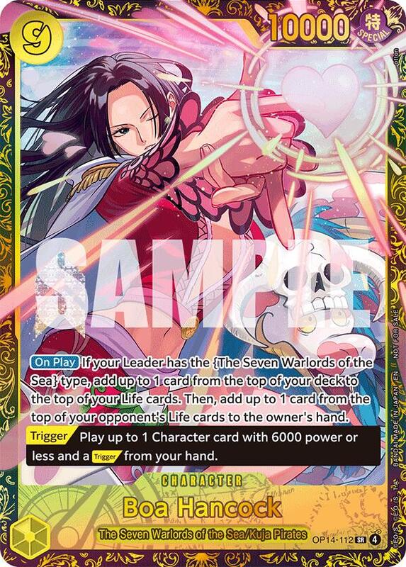 Boa Hancock (CS 26-27 Regionals Season 1) , Promo OP14-112 1