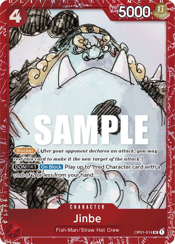 Jinbe (Premium Card Collection -ONE PIECE FILM RED Edition-) , Promo OP01-014 1