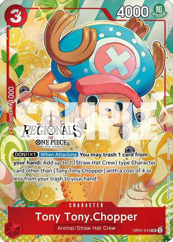 Tony Tony.Chopper (Offline Regional 2024 Vol. 3) , Promo OP01-015 1