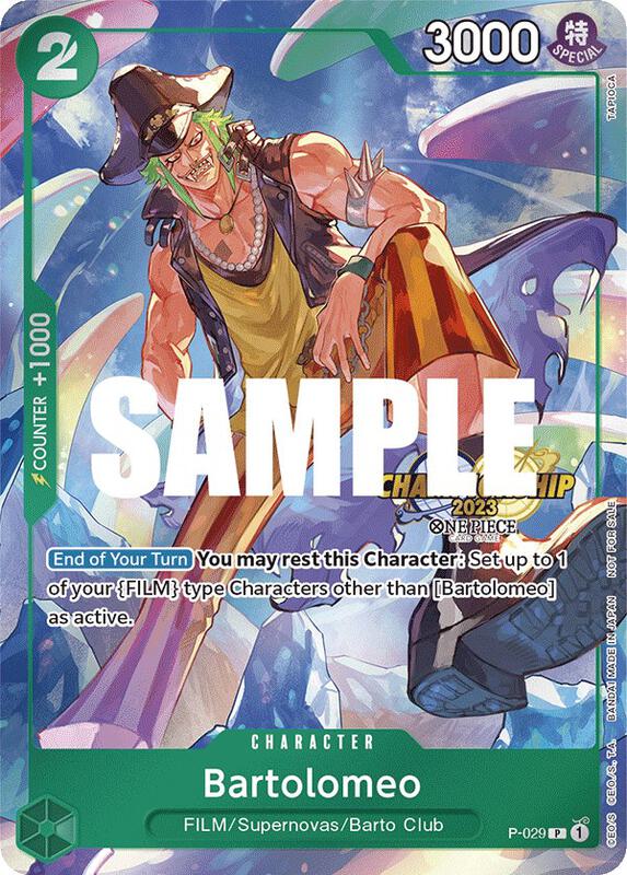 Bartolomeo (CS 2023 Event Pack) , Promo P-029 1
