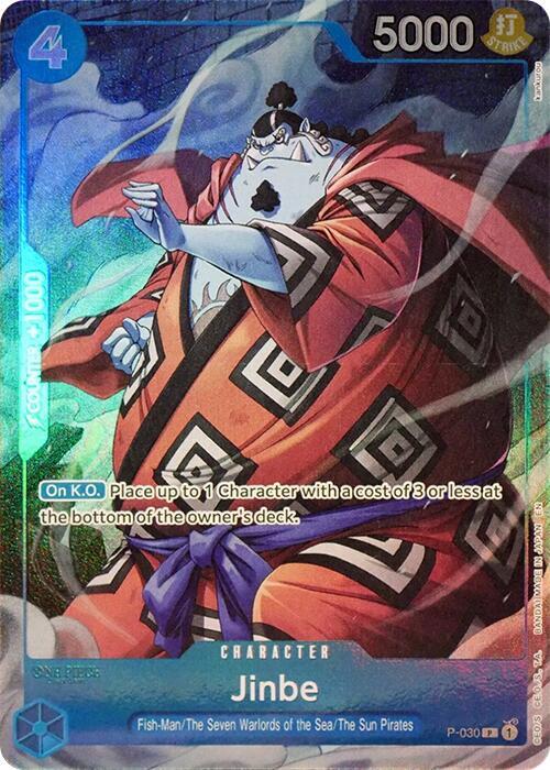 Jinbe (Seven Warlords of the Sea Binder Set) , Promo P-030 4