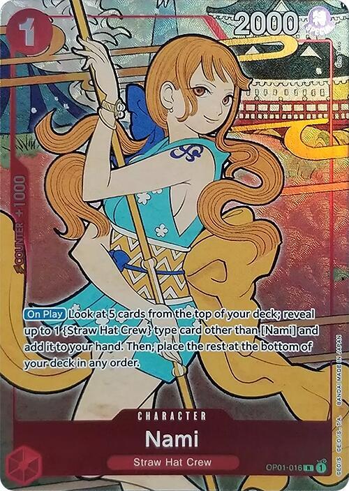 Nami (English Version 1st Anniversary Set) , Promo OP01-016 1