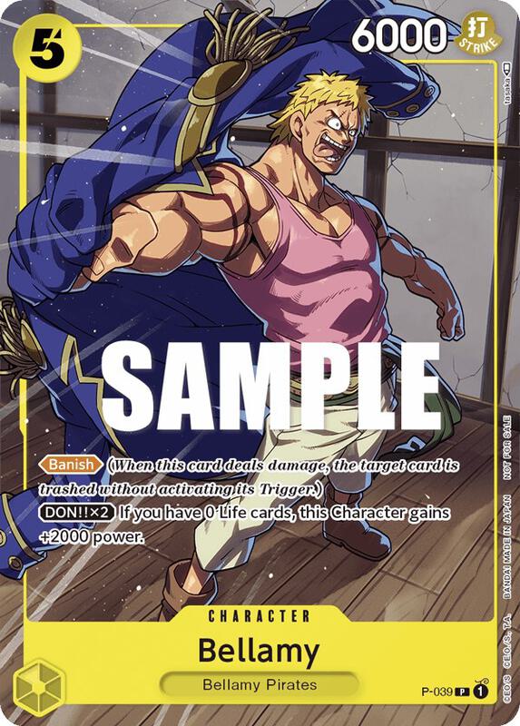 Bellamy (Pirates Party Vol. 4) , Promo P-039 1