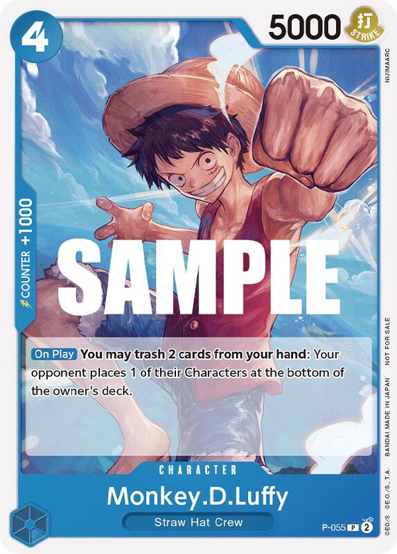 Monkey.D.Luffy (055) (Sealed Battle Kit Vol. 1) , Promo P-055 3