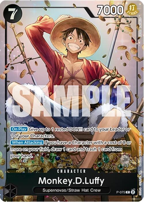 Monkey.D.Luffy (Tin Pack Set Vol. 2) , Promo P-075 2