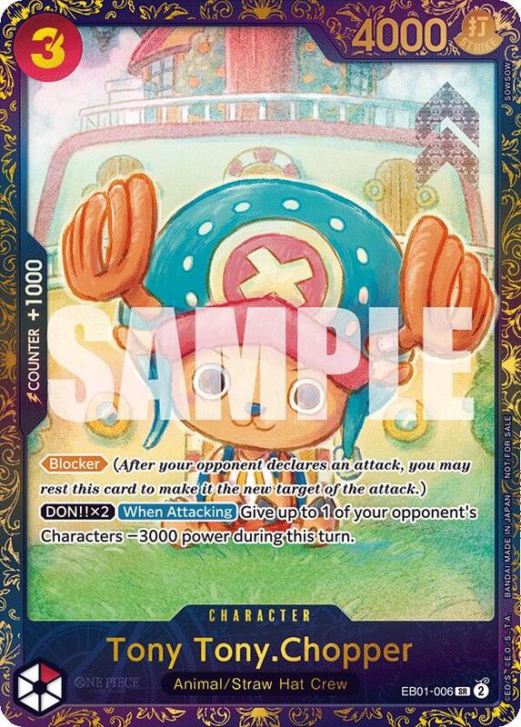 Tony Tony.Chopper (Treasure Cup 2024) , Promo EB01-006 1