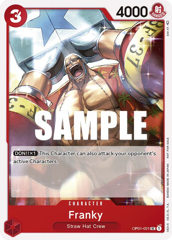 Franky (Tournament Pack Vol. 2) , Promo OP01-021 4