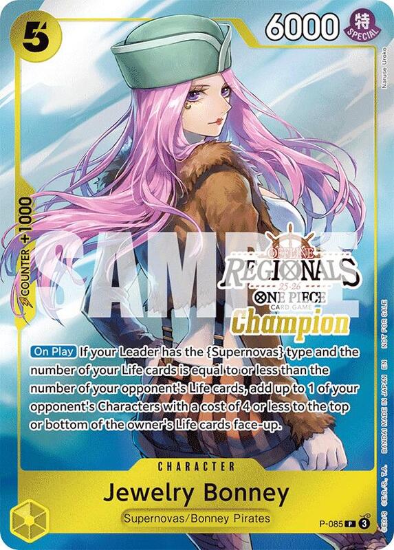 Jewelry Bonney (Offline Regional Champion Card Set 2025 Vol.2) , Promo P-085 2