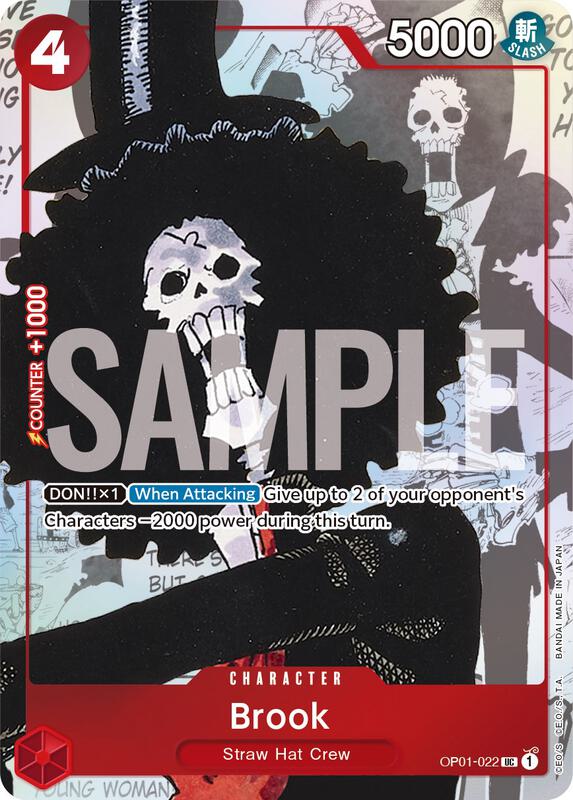 Brook - OP01-022 (Alternate Art) , Promo OP01-022 1