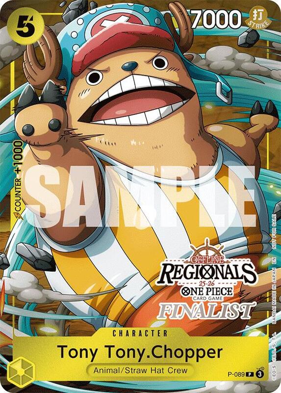 Tony Tony.Chopper (Offline Regional Finalist Card Set 2025 Vol.2) , Promo P-089 2